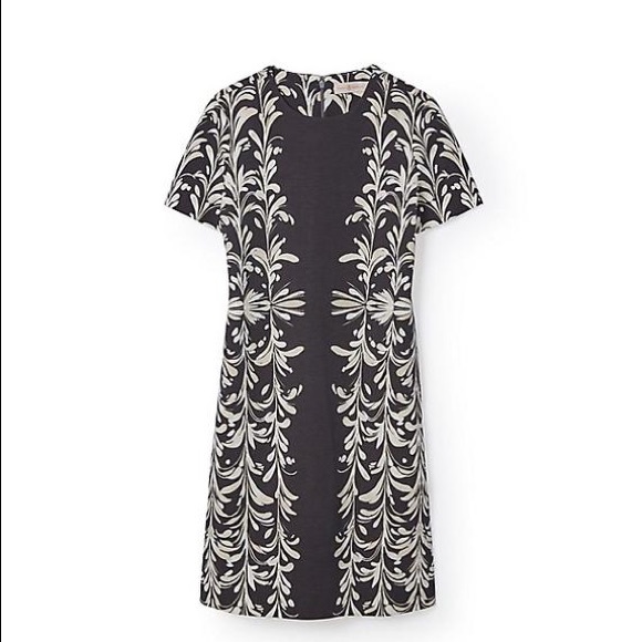 Tory Burch NWT Symphony Dress, size M, Earl Grey - Picture 8 of 8